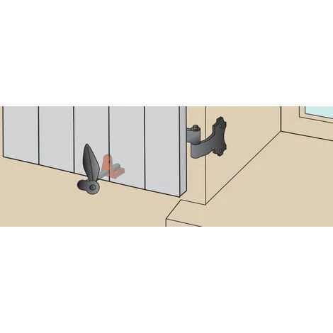 Butée De Tourniquet Marseillais + Tampon 41x41x20.5 Mm TORBEL - 9408606 3 Butée De Tourniquet Marseillais + Tampon 41x41x20.5 Mm TORBEL - 9408606 – Image 3