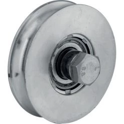 Roue à Gorge Ronde - Diametre : 16 - D : 80 - L : 20 - M : 32 - Charge : 150 - TORBEL