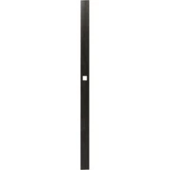 TORBEL Tringle En Acier Phorétique Noir Longueur 2000 Mm Pour Espagnolette Plate