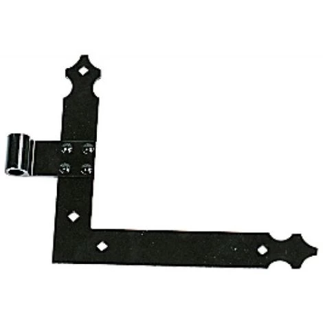 TORBEL Paumelle équerre Bas Gauche Finition Blanc Sans Gond Pour Volets Aluminium Et PVC - Blanc 1 TORBEL Paumelle équerre Bas Gauche Finition Blanc Sans Gond Pour Volets Aluminium Et PVC - Blanc