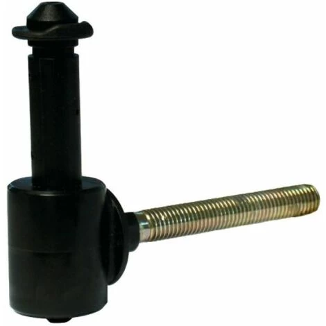 TORBEL Gond Renforcé Noir Pour Cheville Plomb Ou Scellement Chimique Avec Axe à Circlips - Noir 1 TORBEL Gond Renforcé Noir Pour Cheville Plomb Ou Scellement Chimique Avec Axe à Circlips - Noir