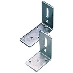 TORBEL Équerre D'assemblage Renforcée Acier Zingué 70 X 80 Mm Boîte De 10 -Pas Cher TORBEL Magasin 19006869 4
