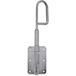 TORBEL Verrou Vertical Baïonnette à Visser Finition Acier Zingué Ø 18 X Longueur 600 Mm - Zingué