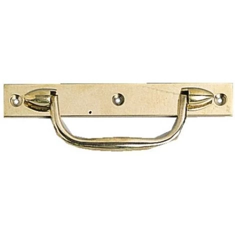 TORBEL Poignée Platine Découpées Avec Arrêt Longueur 140 Mm Pour Volet Battant Finition Inox 18/9 - Inox 18/9 1 TORBEL Poignée Platine Découpées Avec Arrêt Longueur 140 Mm Pour Volet Battant Finition Inox 18/9 - Inox 18/9