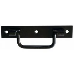 TORBEL Poignée Sur Platine Façon St-Étienne Bouts Carrés 140 X 25 Mm