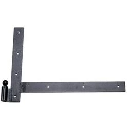 TORBEL Pivot équerre Gauche à Boule Acier Phorétique Noir 600 X 800 Mm