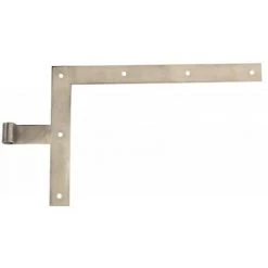 TORBEL Paumelle équerre à Bout Droit Inox 316 Axe Ø 14 Mm Main Gauche