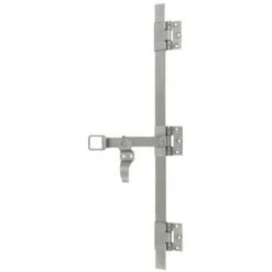 TORBEL Tringle Plate Pour Espagnolette Inox 316 Brossé En 2000 Mm Poignée à 1350 Mm