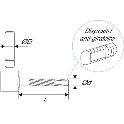 TORBEL Polygond Pour Scellement Chimique Acier Polyester Noir Axe Ø 14 Mm Tige 120 Mm Lot De 4 3 TORBEL Polygond Pour Scellement Chimique Acier Polyester Noir Axe Ø 14 Mm Tige 120 Mm Lot De 4 – Image 3