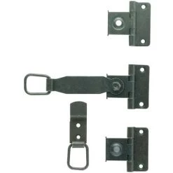 Espagnolette Plate - Teinte : Noir - TORBEL