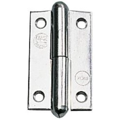 TORBEL Paumelles De Persiennes Bois, Inox 18/9D Droite 8 Vantaux