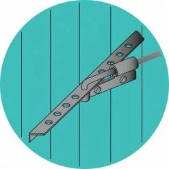 TORBEL Verrou Sécurité Clic En Composite Noir Pour Crochet De Volet à Crémaillère 5 TORBEL Verrou Sécurité Clic En Composite Noir Pour Crochet De Volet à Crémaillère -Pas Cher TORBEL Magasin 25529505 3