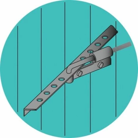 TORBEL Verrou Sécurité Clic En Composite Noir Pour Crochet De Volet à Crémaillère 3 TORBEL Verrou Sécurité Clic En Composite Noir Pour Crochet De Volet à Crémaillère – Image 3