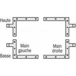 TORBEL Paumelle équerre Haute Gauche à Boule Acier Galvanisé 600 X 800 Mm 4 TORBEL Paumelle équerre Haute Gauche à Boule Acier Galvanisé 600 X 800 Mm -Pas Cher TORBEL Magasin 25912750 2