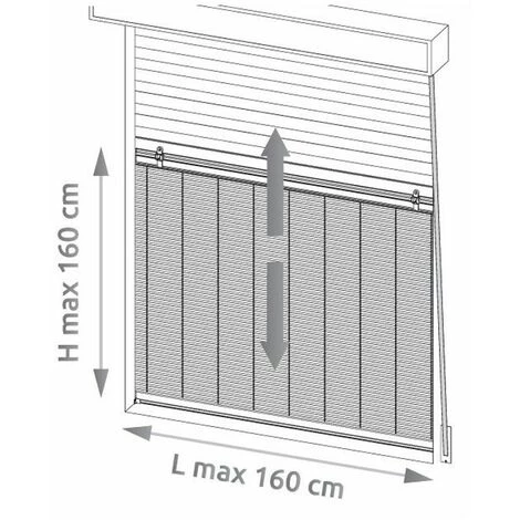 TORBEL Moustiquaire Volet Roulant Universelle Blanc 100x160 Cm - Blanc 4 TORBEL Moustiquaire Volet Roulant Universelle Blanc 100x160 Cm - Blanc – Image 4