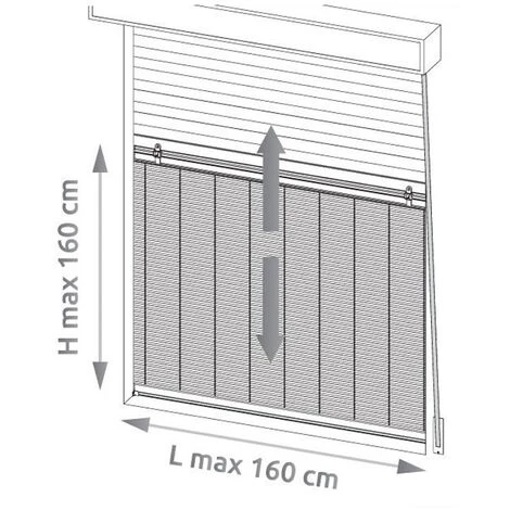 TORBEL Moustiquaire Volet Roulant Universelle Blanc 100x160 Cm - Blanc 5 TORBEL Moustiquaire Volet Roulant Universelle Blanc 100x160 Cm - Blanc – Image 5