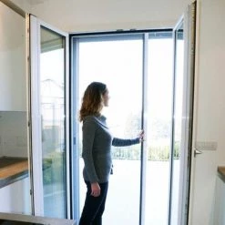 TORBEL Moustiquaire Porte Fenetre Enroulable Premium Gris Anthracite - Gris Anthracite -Pas Cher TORBEL Magasin 32127303 5