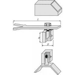 TORBEL Pivot à Sceller De Portail Pour Tubes Carrés 35 X 35 Mm 5 TORBEL Pivot à Sceller De Portail Pour Tubes Carrés 35 X 35 Mm -Pas Cher TORBEL Magasin 38140576 3