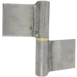 TORBEL Paumelle De Grille à Souder Soudée Nœuds Arasés Lame Au Centre | 80