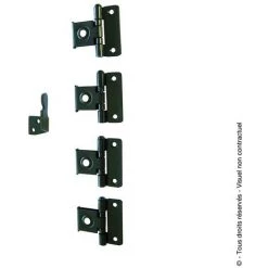 TORBEL Sachet D'accessoires Espagnolette Plate Aluminium