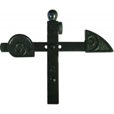 TORBEL Arrêt à Bascule à Sceller Réglable Finition Noir Avec Butée 1 TORBEL Arrêt à Bascule à Sceller Réglable Finition Noir Avec Butée