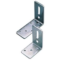TORBEL Équerre Dassemblage Renforcée Acier Zingué 70 X 120 Mm Boîte De 50 -Pas Cher TORBEL Magasin 57029430 4