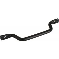 TORBEL Poignée De Volet à Patte En Acier Phorétique Noir Longueur 175 Mm