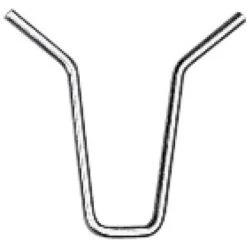 TORBEL Gâche à Sceller Acier Zingué Pour Arrêts à Paillette Sur Volet Battant Boîte De 5