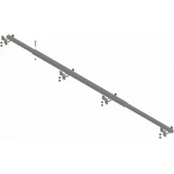 TORBEL Barre De Sécurité Porte De Garage 2-4 Vantaux - Alu