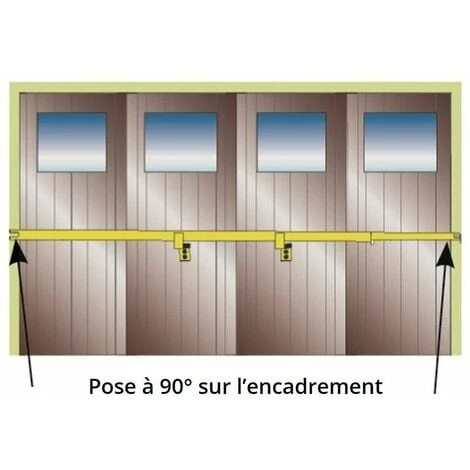 TORBEL Barre De Sécurité Porte De Garage 2-4 Vantaux - Alu 2 TORBEL Barre De Sécurité Porte De Garage 2-4 Vantaux - Alu – Image 2