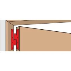 Paumelle Picarde TORBEL - 250x90 Mm - Droite - PBL259D0