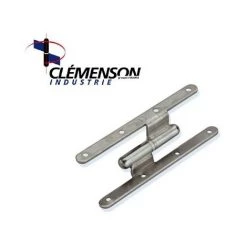 Paumelle Renforcée à Bague Laiton TORBEL - 190x80x95 Mm - Droite - RCNR198D1