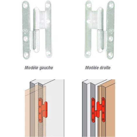 Paumelle Bouts Ronds à Bague Coudée TORBEL - 110x70x80 Mm - Coudage 90° - Droite - J532790 1 Paumelle Bouts Ronds à Bague Coudée TORBEL - 110x70x80 Mm - Coudage 90° - Droite - J532790